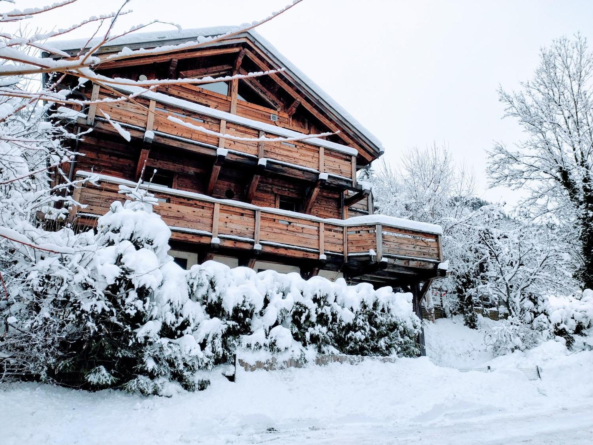 Ferienwohnung Prakka - Base Camp Les Houches Exterior foto